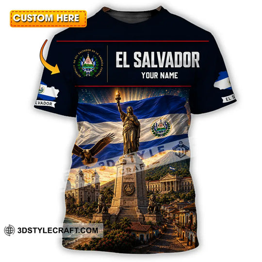Unisex Shirt - Custom El Salvador Shirt style option 1