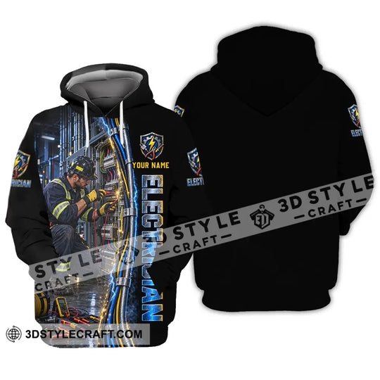 Unisex Shirt - Custom Electrician Shirt style option 3