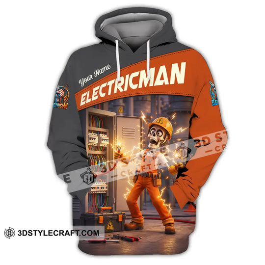Unisex Shirt - Custom Electrician Shirt style option 2