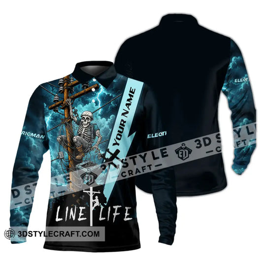 Unisex Shirt - Custom Electrician Shirt style option 4