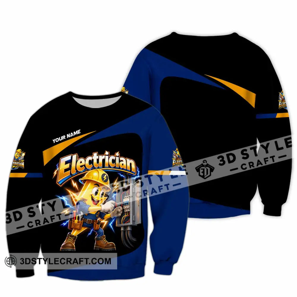 Unisex Shirt - Custom Electrician Shirt - Long Sleeve / S - T-shirt