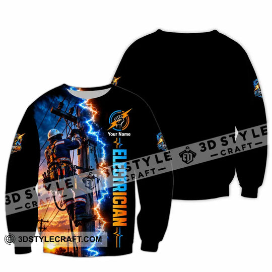 Unisex Shirt - Custom Electrician Shirt style option 4