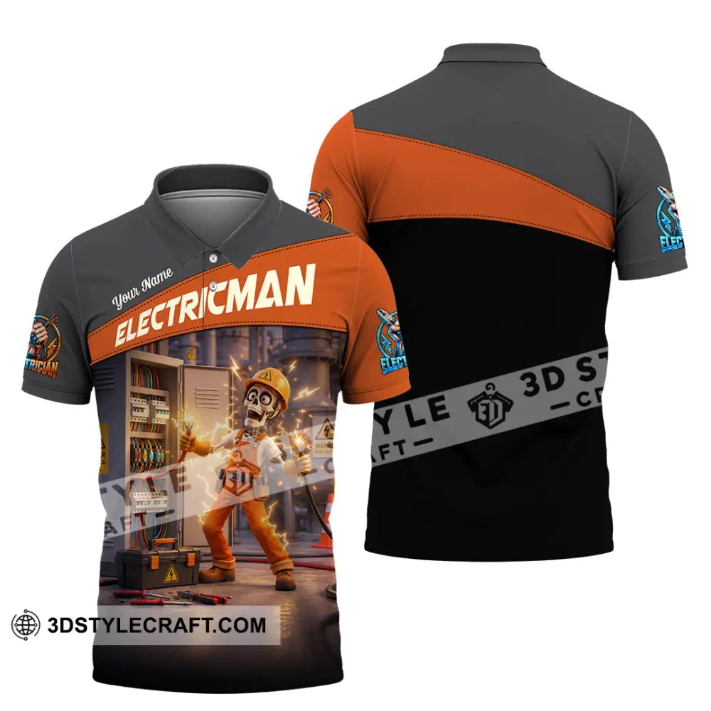 Unisex Shirt - Custom Electrician Shirt - Polo Shirt / S - T-shirt