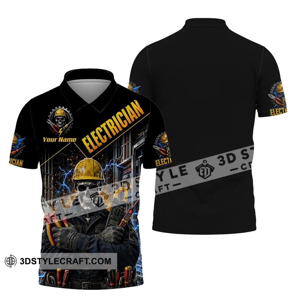 Unisex Shirt - Custom Electrician Shirt - Polo Shirt / S - T-shirt