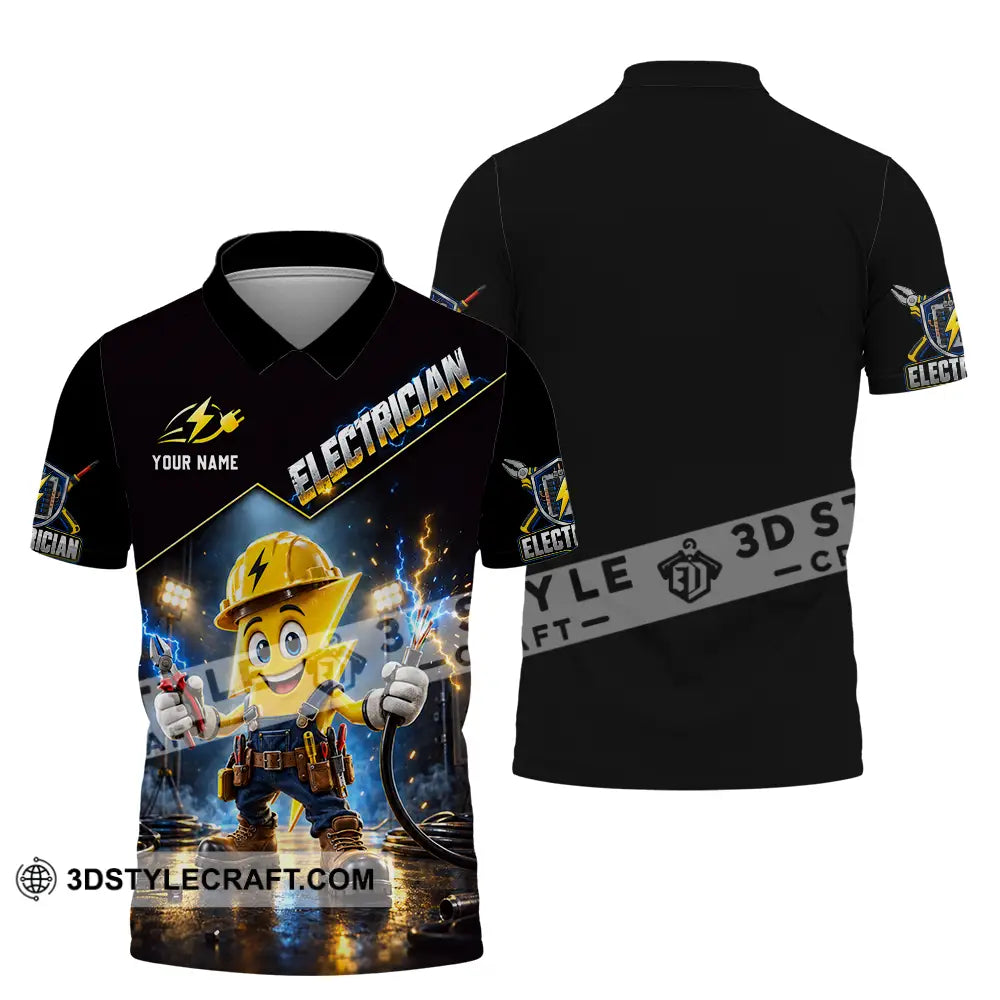 Unisex Shirt - Custom Electrician Shirt - Polo Shirt / S - T-shirt