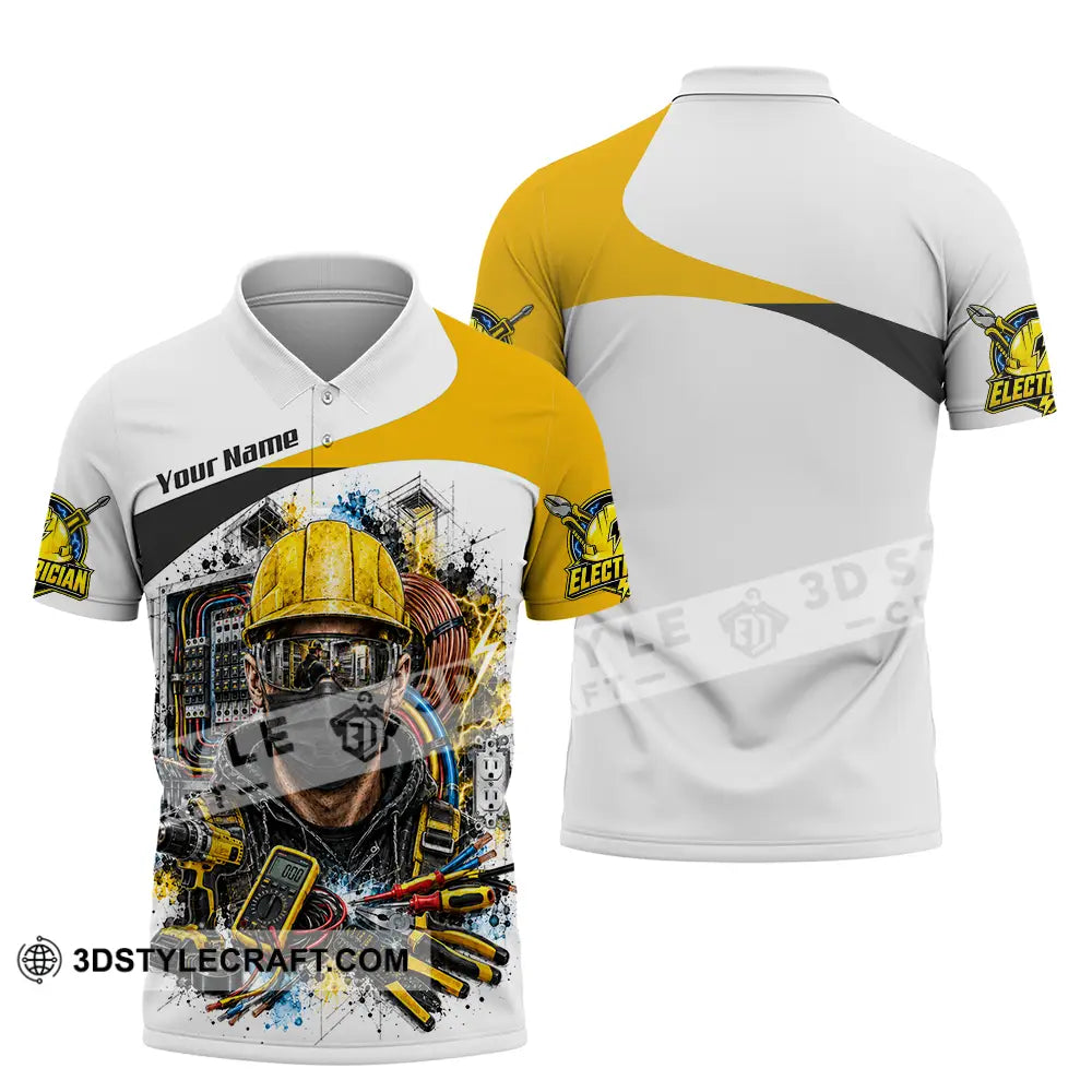 Unisex Shirt - Custom Electrician Shirt - Polo Shirt / S - T-shirt