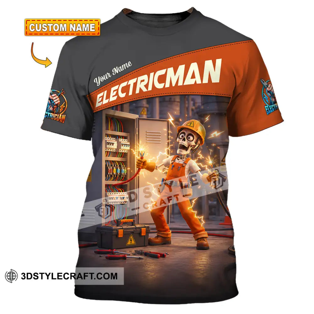 Unisex Shirt - Custom Electrician Shirt - T-shirt