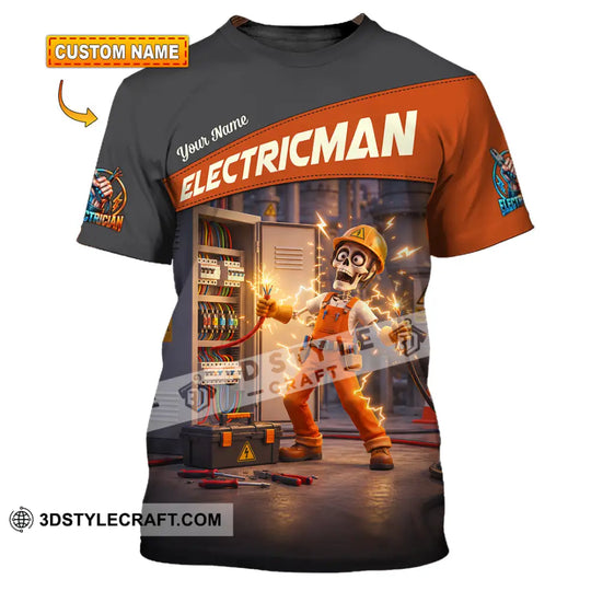 Unisex Shirt - Custom Electrician Shirt style option 1