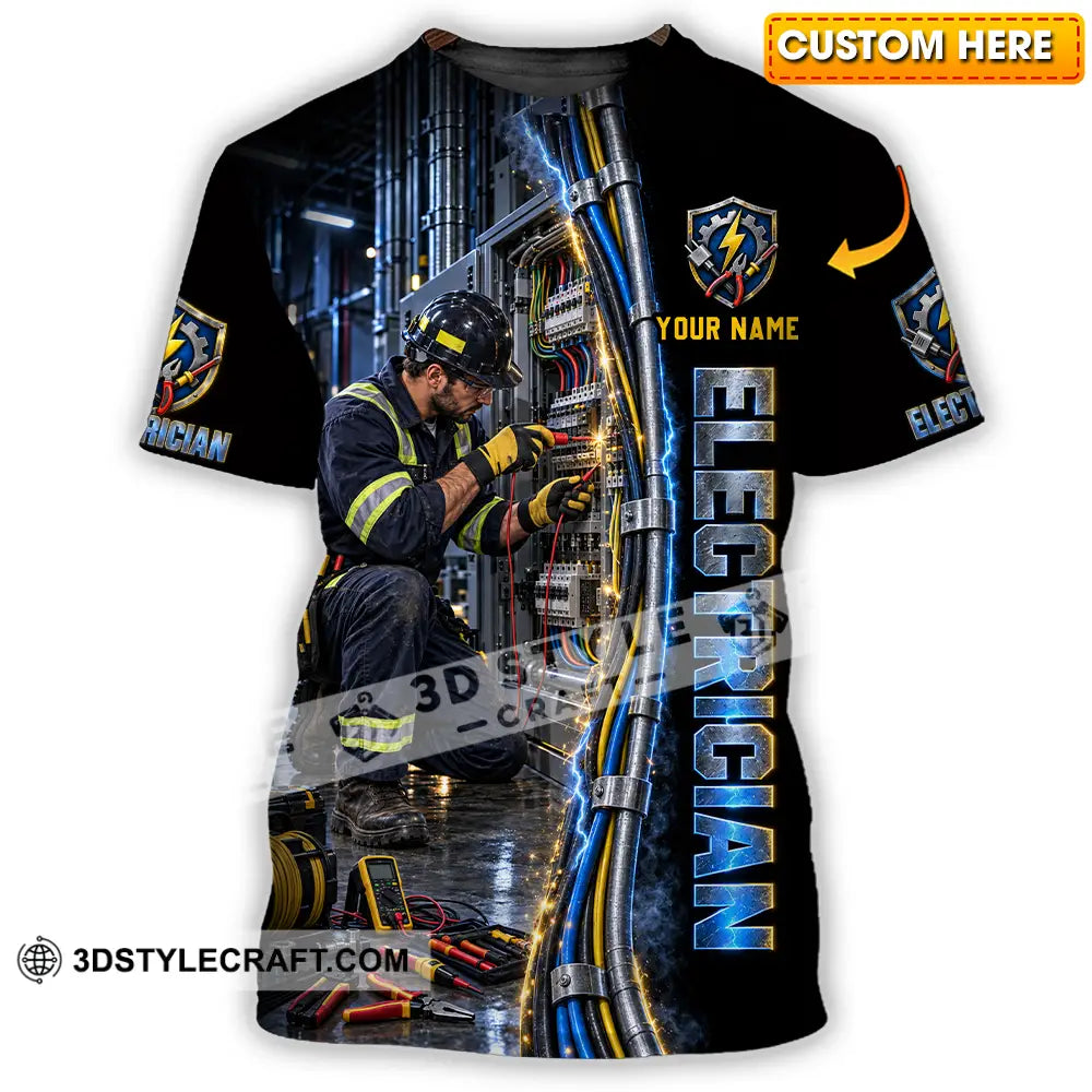 Unisex Shirt - Custom Electrician Shirt - T-shirt
