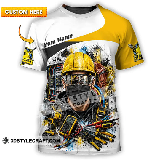 Unisex Shirt - Custom Electrician Shirt style option 1