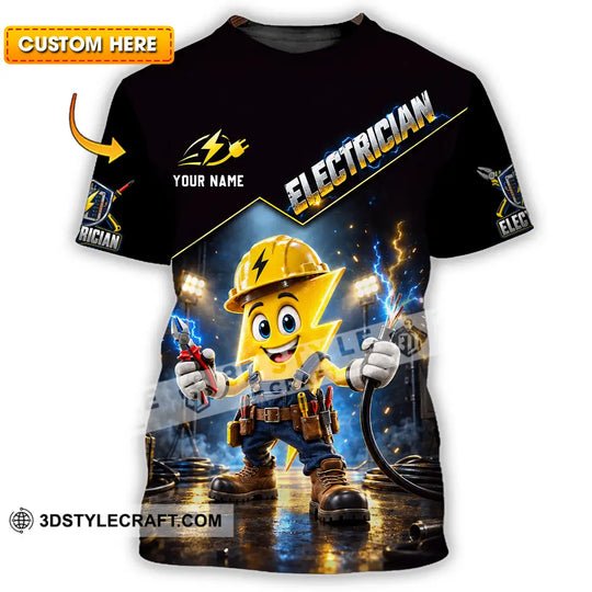 Unisex Shirt - Custom Electrician Shirt style option 1