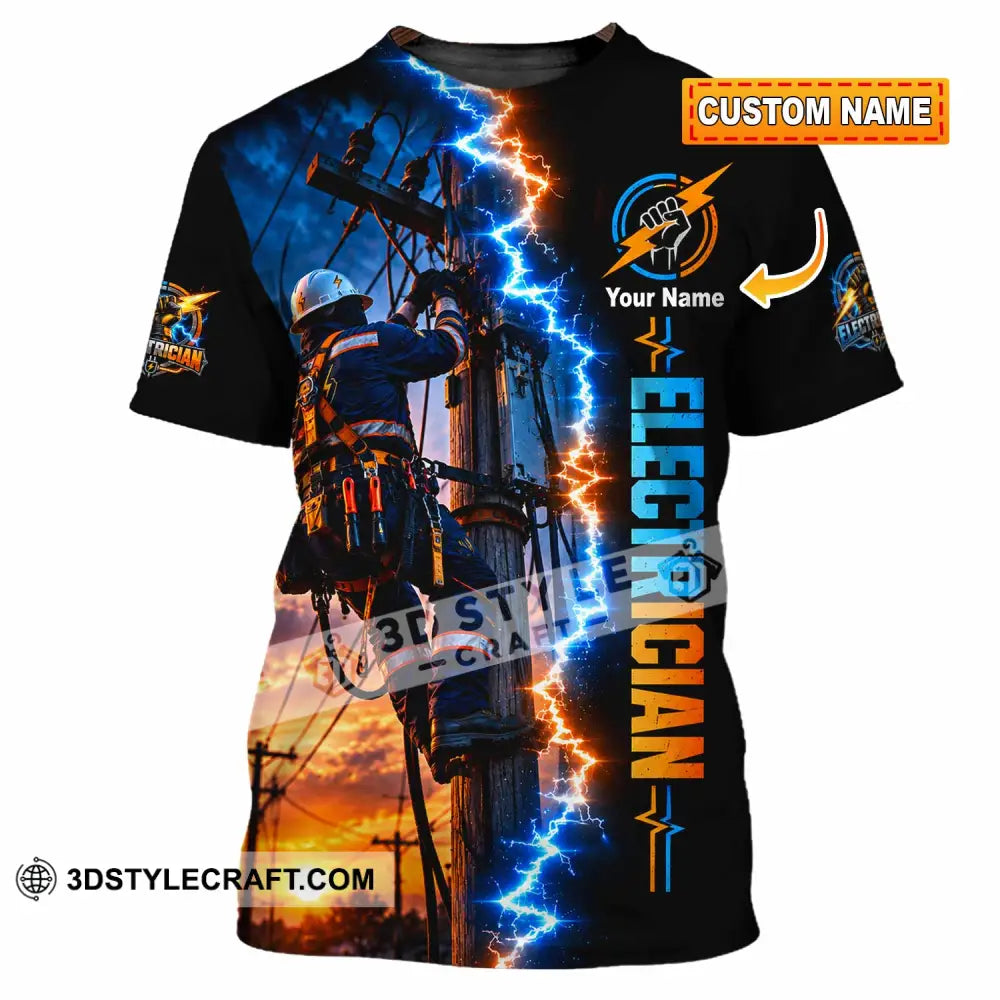 Unisex Shirt - Custom Electrician Shirt - T-shirt