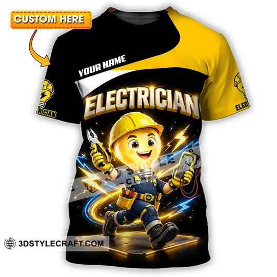 Unisex Shirt - Custom Electrician Shirt style option 1