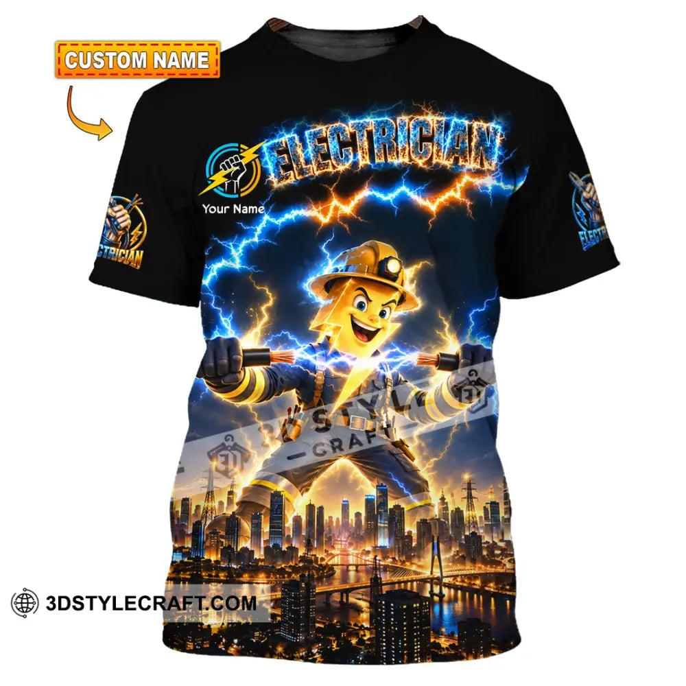 Unisex Shirt - Custom Electrician Shirt - T-shirt