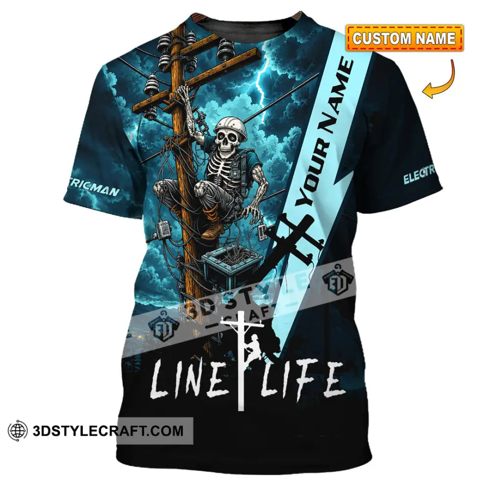 Unisex Shirt - Custom Electrician Shirt - T-shirt