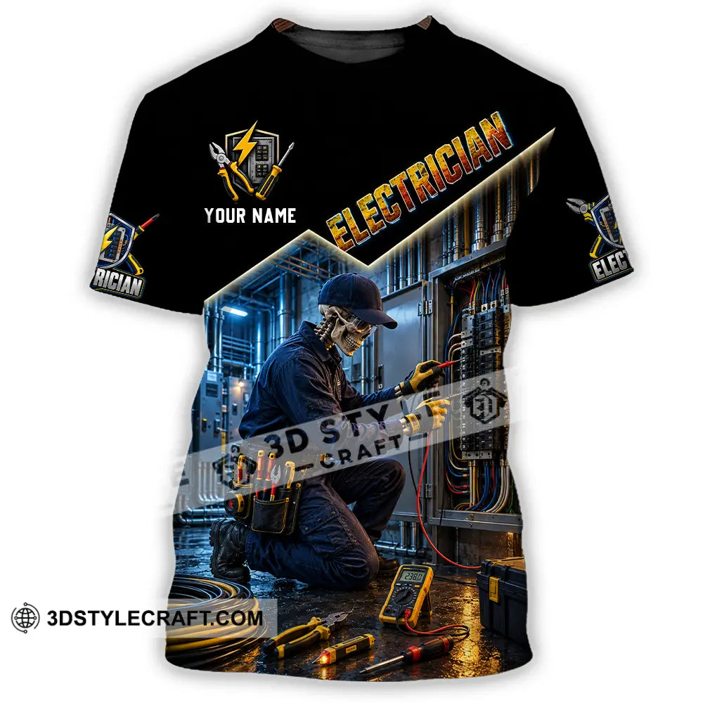 Unisex Shirt - Custom Electrician Shirt - T-Shirt / S - T-shirt