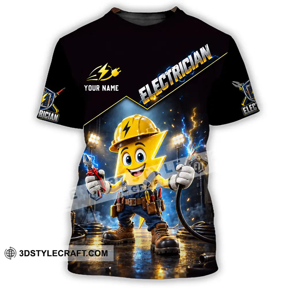 Unisex Shirt - Custom Electrician Shirt - T-Shirt / S - T-shirt