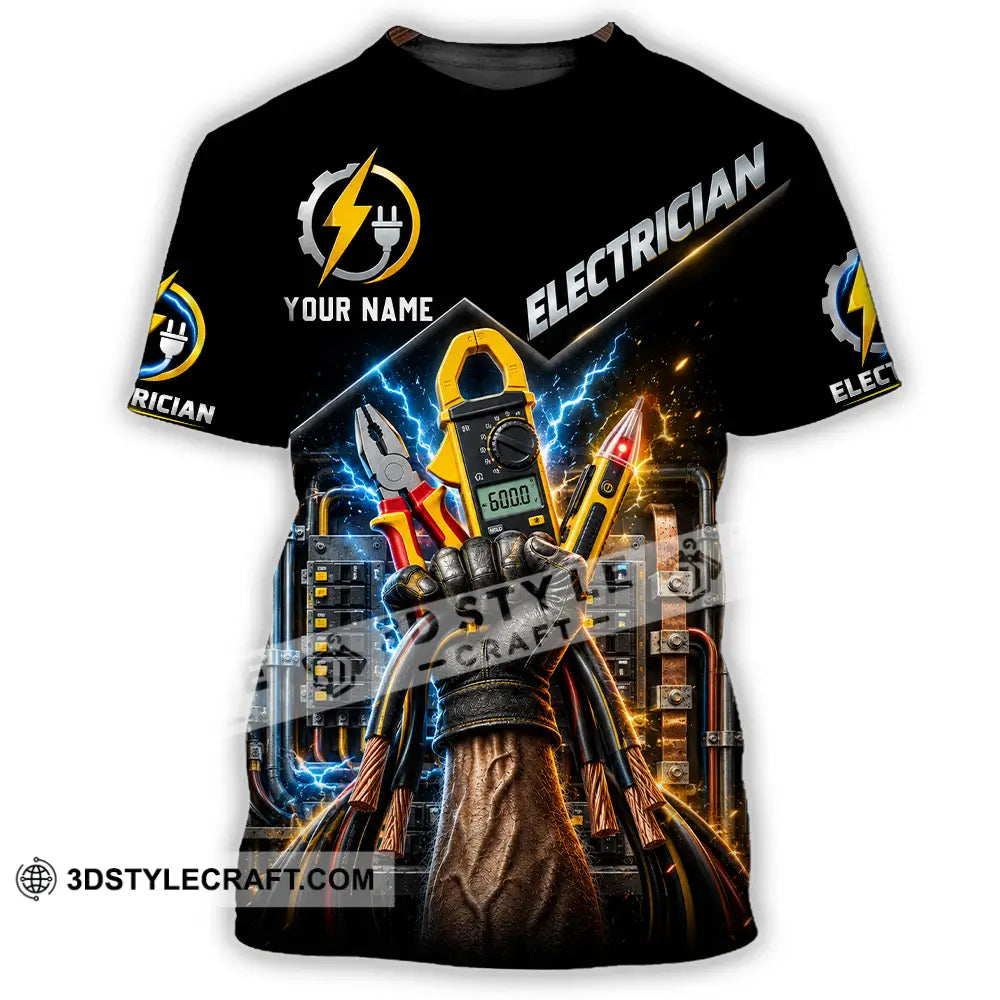 Unisex Shirt - Custom Electrician Shirt - T-Shirt / S - T-shirt