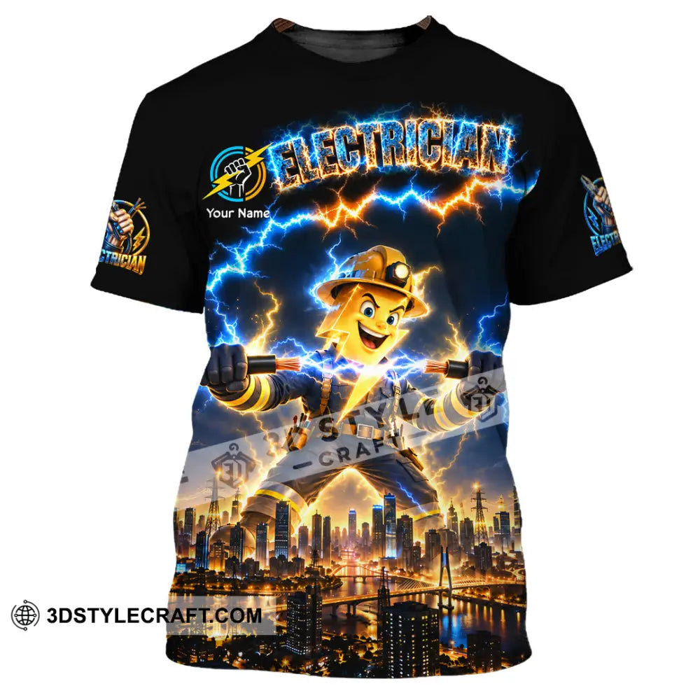 Unisex Shirt - Custom Electrician Shirt - T-Shirt / S - T-shirt
