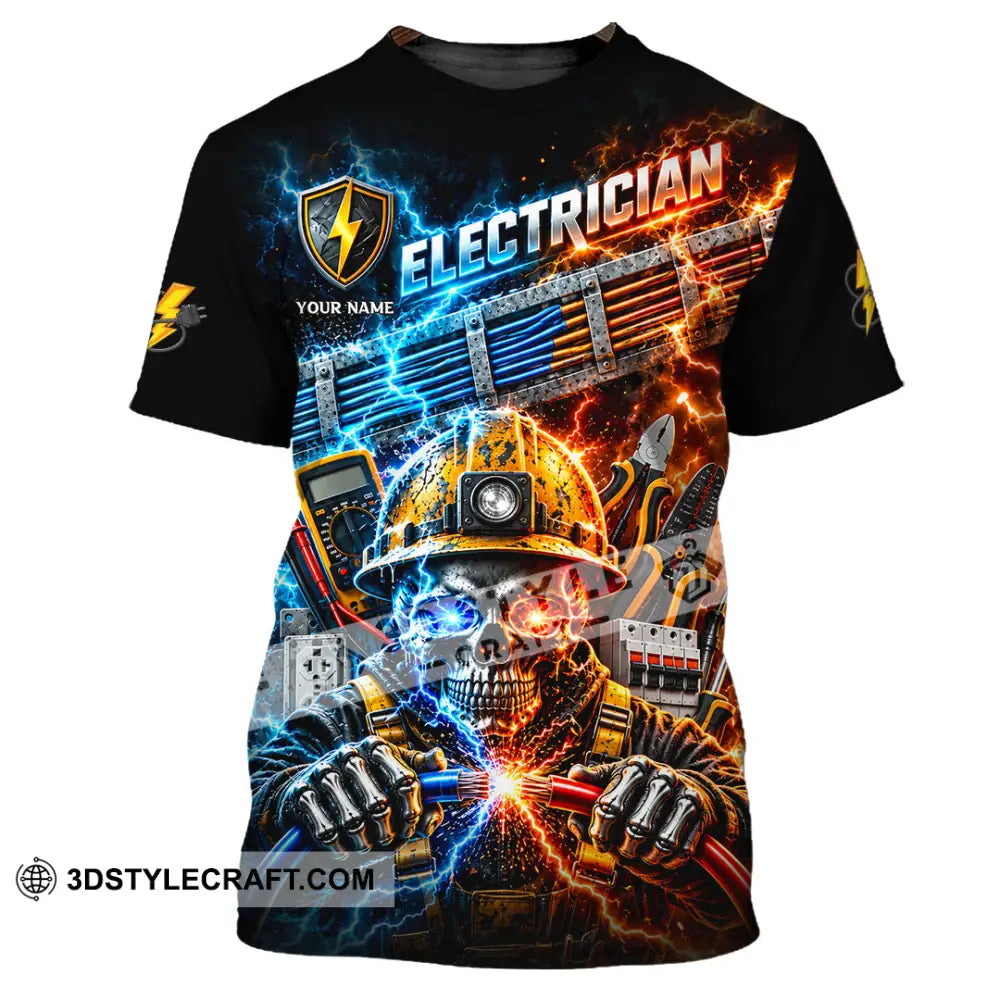 Unisex Shirt - Custom Electrician Shirt - T-Shirt / S - T-shirt