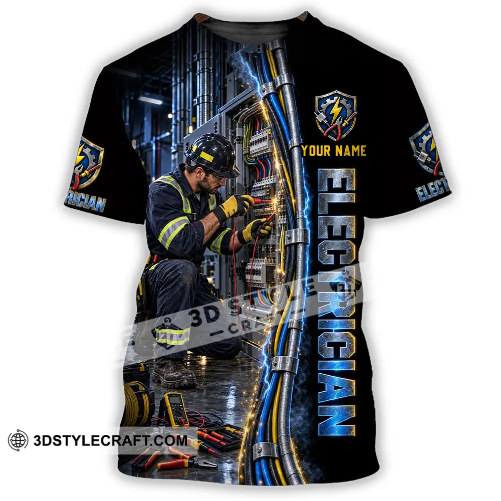 Unisex Shirt - Custom Electrician Shirt - T-Shirt / S - T-shirt