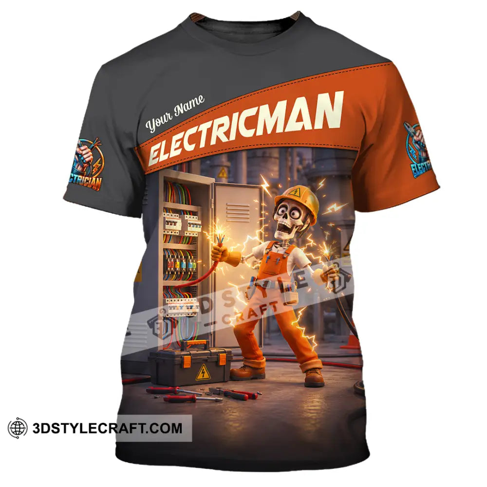 Unisex Shirt - Custom Electrician Shirt - T-Shirt / S - T-shirt