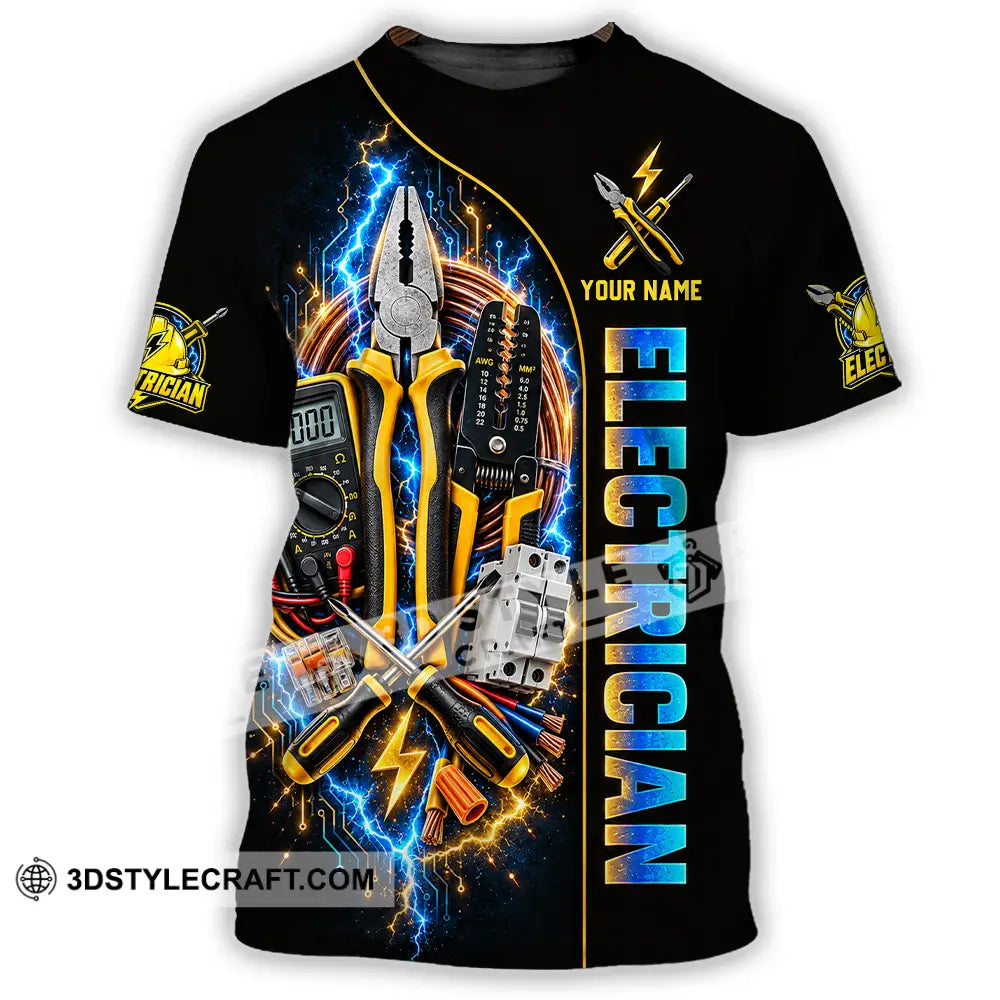 Unisex Shirt - Custom Electrician Shirt - T-Shirt / S - T-shirt