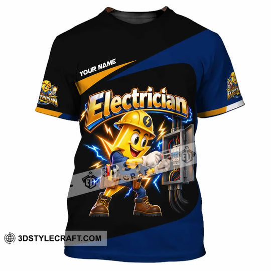 Unisex Shirt - Custom Electrician Shirt style option 3