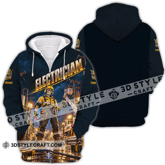 Unisex Shirt - Custom Electrician Shirt style option 4