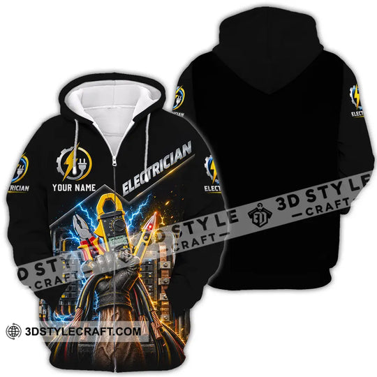 Unisex Shirt - Custom Electrician Shirt style option 4
