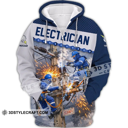Unisex Shirt - Custom Electrician Shirt style option 3