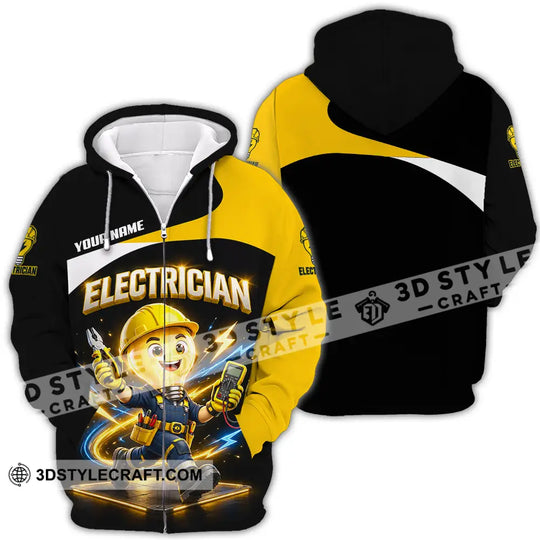 Unisex Shirt - Custom Electrician Shirt style option 4