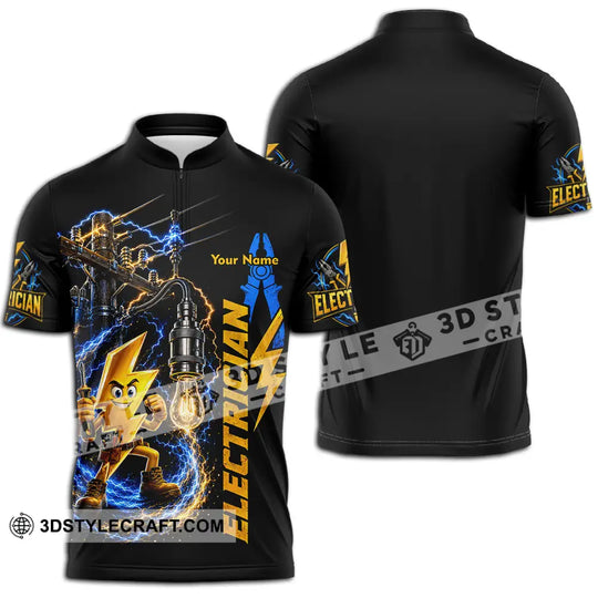Unisex Shirt - Custom Electrician Shirt style option 2