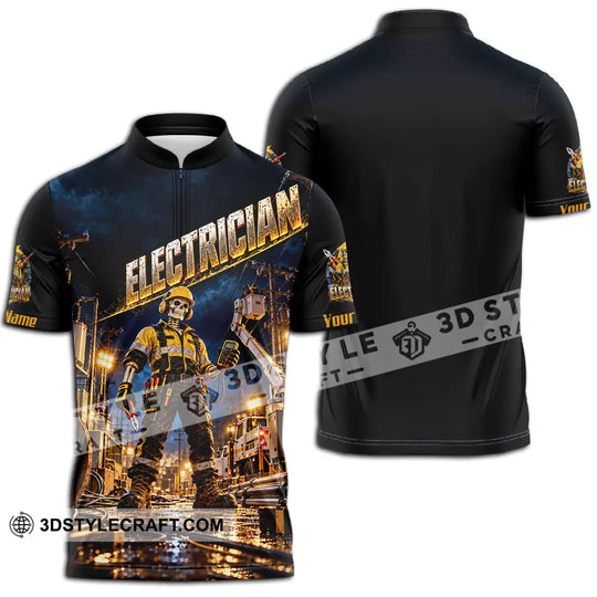 Unisex Shirt - Custom Electrician Shirt style option 2