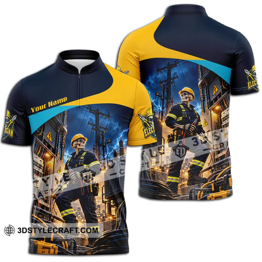 Unisex Shirt - Custom Electrician Shirt style option 2