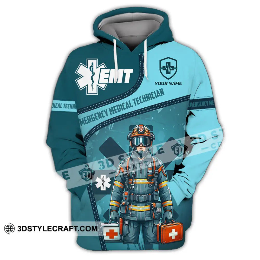 Unisex Shirt - Custom Emergency Medical Technician Shirt - Hoodie / S - T-shirt