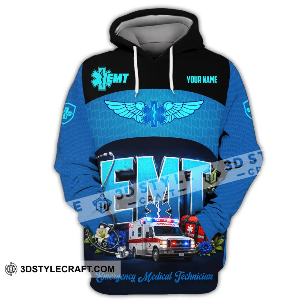 Unisex Shirt - Custom EMT Shirt - Hoodie / S - T-shirt