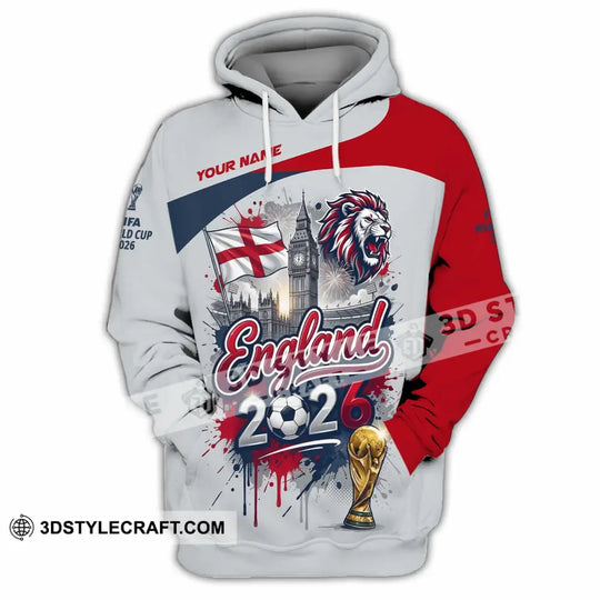 Unisex Shirt - Custom England 3D Shirt style option 3
