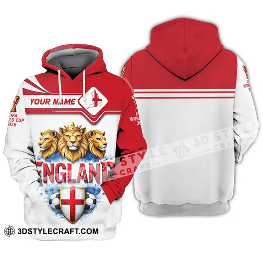 Unisex Shirt - Custom England 3D Shirt style option 4