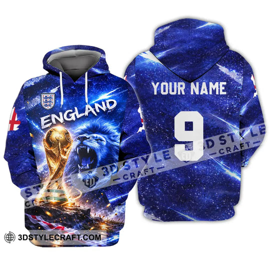 Unisex Shirt - Custom England 3D Shirt style option 3