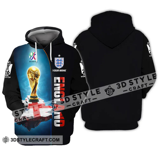 Unisex Shirt - Custom England 3D Shirt style option 3