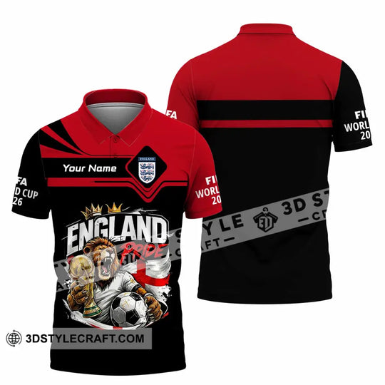 Unisex Shirt - Custom England 3D Shirt style option 2