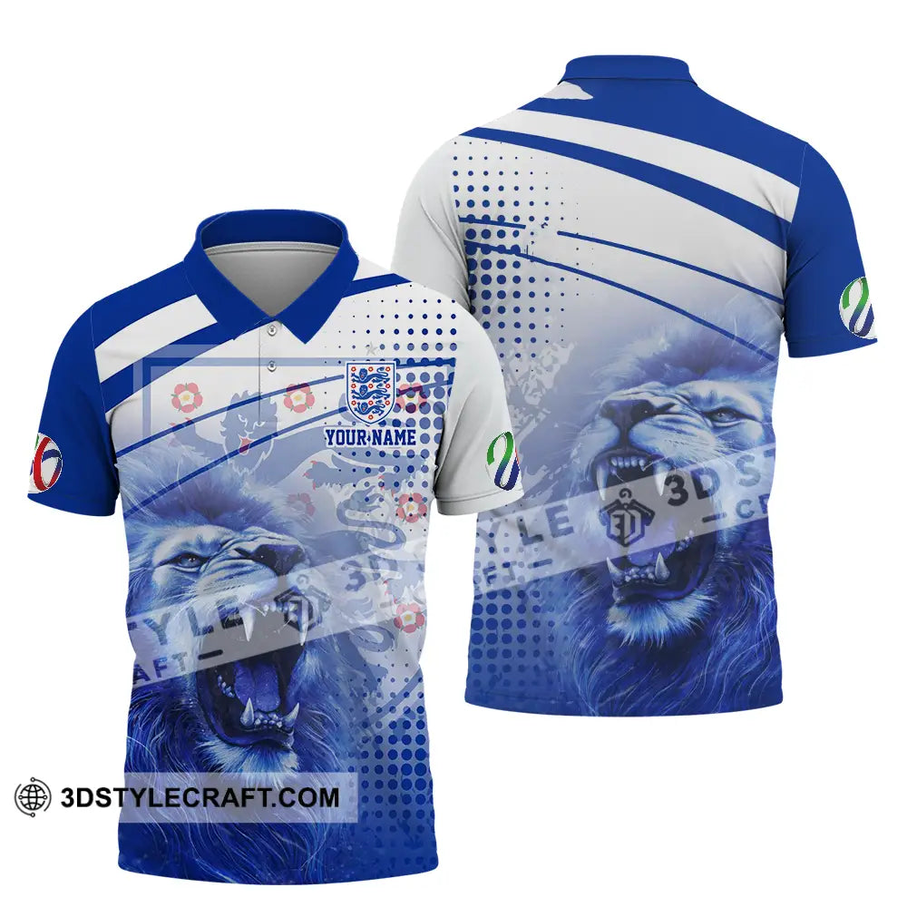 Unisex Shirt - Custom England 3D Shirt Polo Shirt / S T-shirt