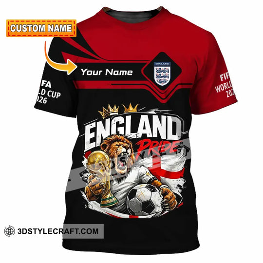 Unisex Shirt - Custom England 3D Shirt style option 1