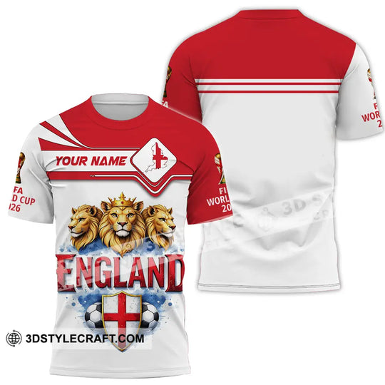 Unisex Shirt - Custom England 3D Shirt style option 2