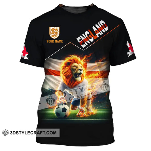 Unisex Shirt - Custom England 3D Shirt T-Shirt / S T-shirt