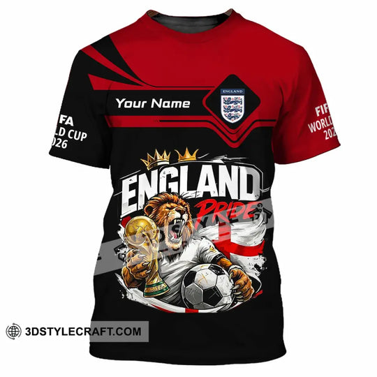 Unisex Shirt - Custom England 3D Shirt style option 4