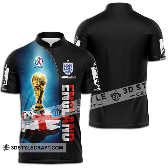 Unisex Shirt - Custom England 3D Shirt style option 2