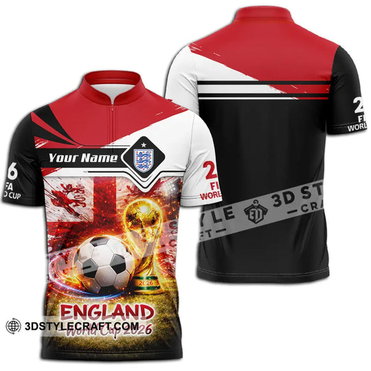 Unisex Shirt - Custom England 3D Shirt style option 2