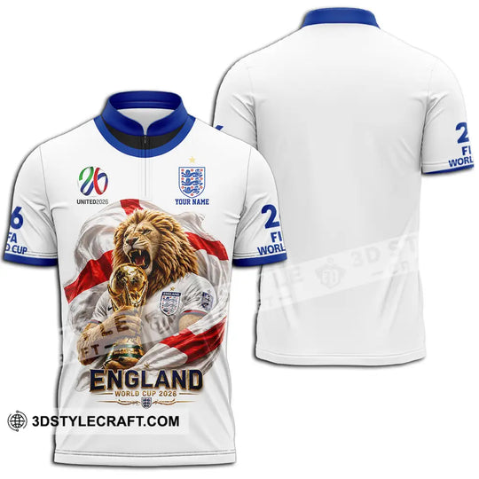 Unisex Shirt - Custom England 3D Shirt style option 2